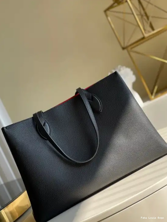 Fake Louis Bags VUITTON LOCKME SHOPPER LOUIS 0701
